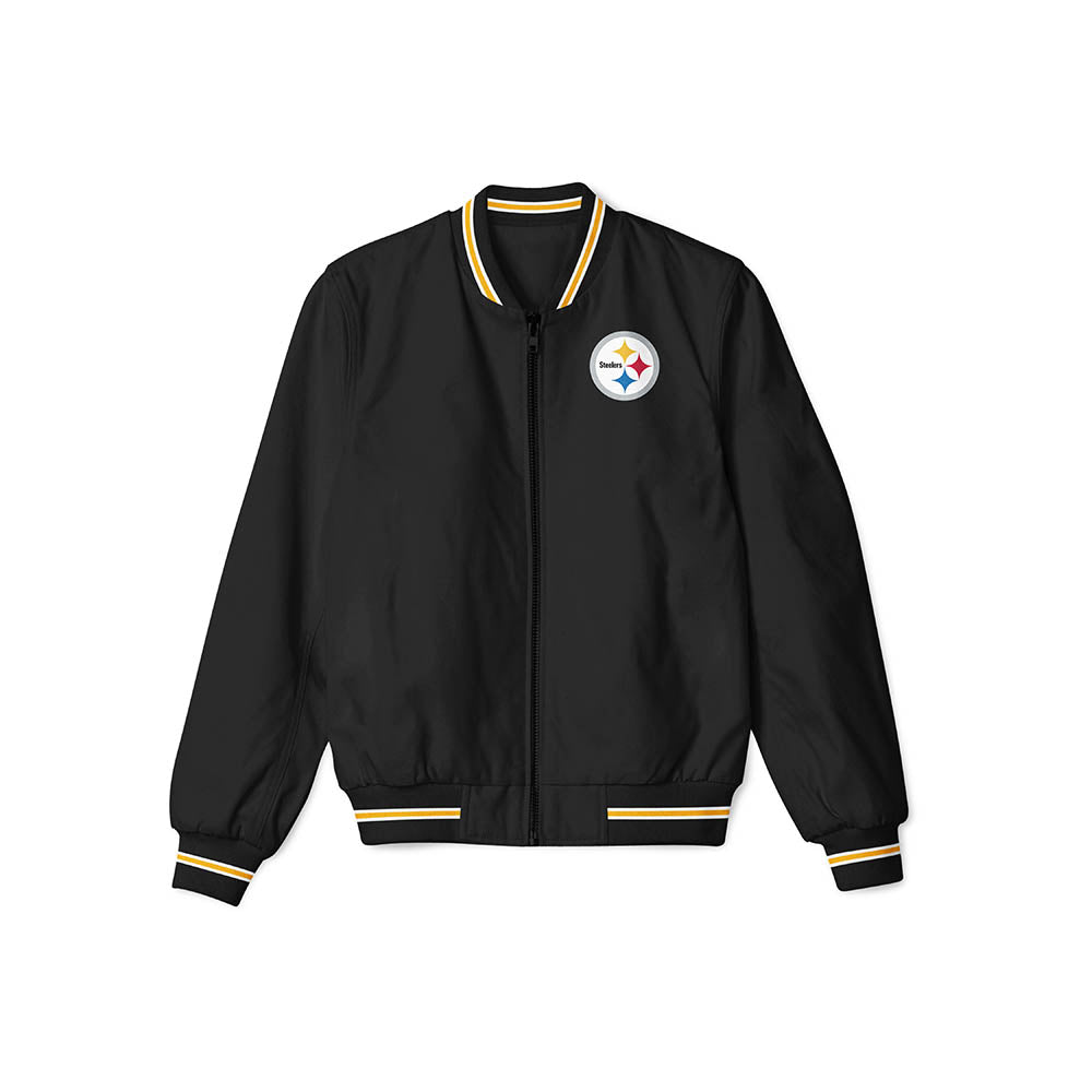 Pittsburgh Steelers Lightweight Bomber Jacket – NFL Bomber Jacket - Clubs Varsity