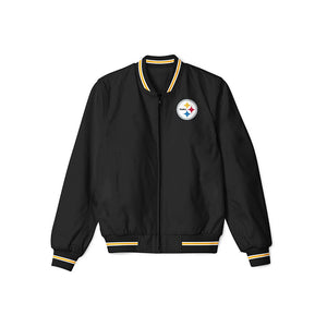 Pittsburgh Steelers Lightweight Bomber Jacket – NFL Bomber Jacket - Clubs Varsity