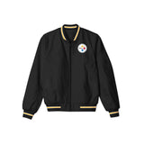 Pittsburgh Steelers Lightweight Bomber Jacket – NFL Bomber Jacket - Clubs Varsity