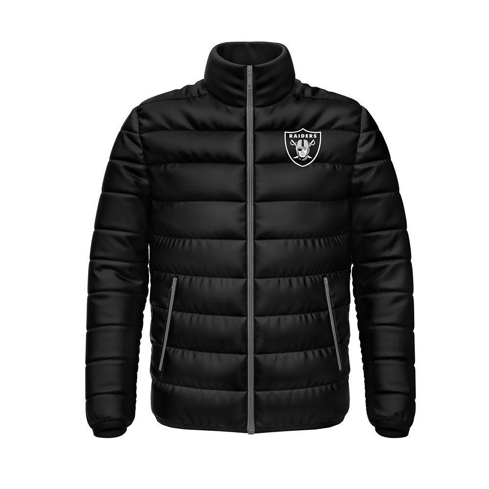 Las Vegas Raiders Puffer Jacket - NFL Puffer Jacket - Clubs Varsity