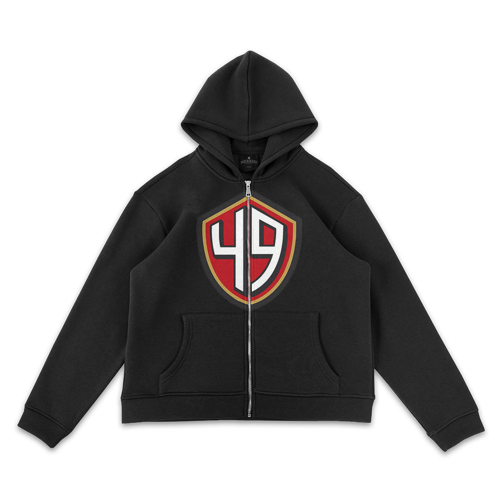 San Francisco 49ers Sheild Logo Full-Zip Hoodie