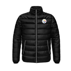 Pittsburgh Steelers Puffer Jacket - NFL Puffer Jacket - Clubs Varsity