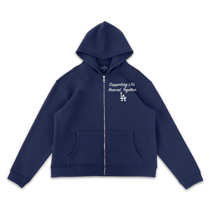 Los Angeles Dodgers Full-Zip Hoodie - Supporting LA