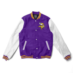 Minnesota Vikings Varsity Jacket - NFL Letterman Jacket