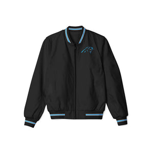 Carolina Panthers Lightweight Bomber Jacket – NFL Bomber Jacket - Clubs Varsity