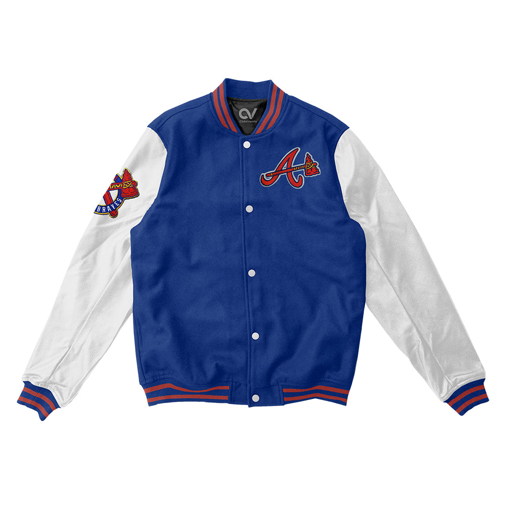 Atlanta Braves Varsity Jacket - MLB Varsity Jacket - Clubs Varsity, 3XL