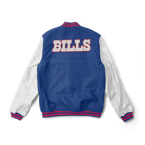 Buffalo Bills Varsity Jacket - NFL Letterman Jacket - Jack N Hoods
