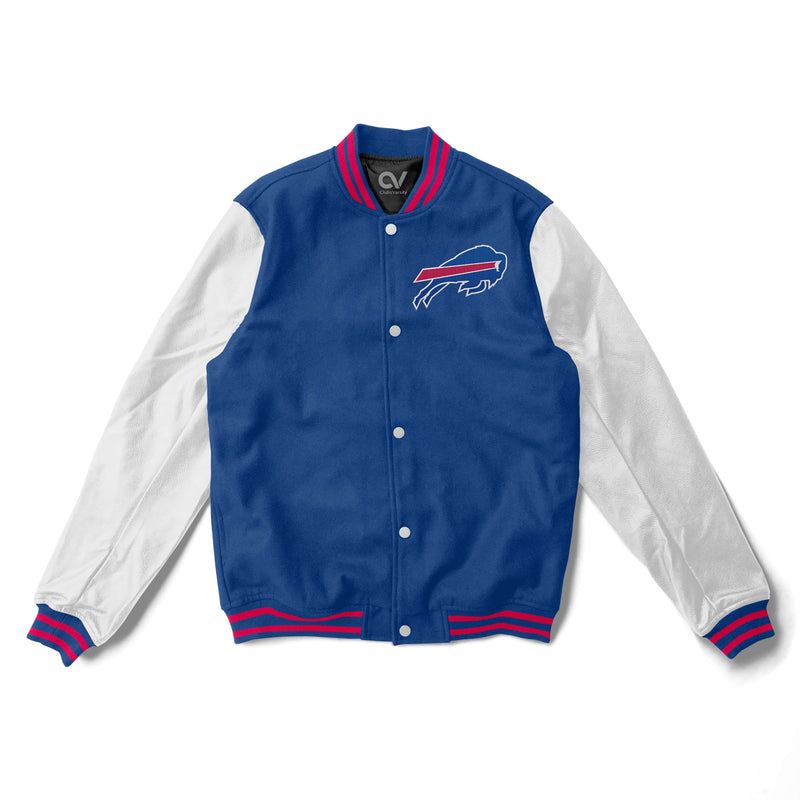 Mens Buffalo Bills Jacket, Bills Pullover, Buffalo Bills Varsity Jackets,  Fleece Jacket