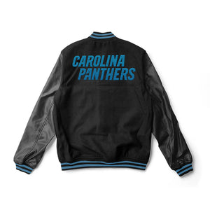 Carolina Panthers Varsity Jacket - NFL Letterman Jacket - Jack N Hoods