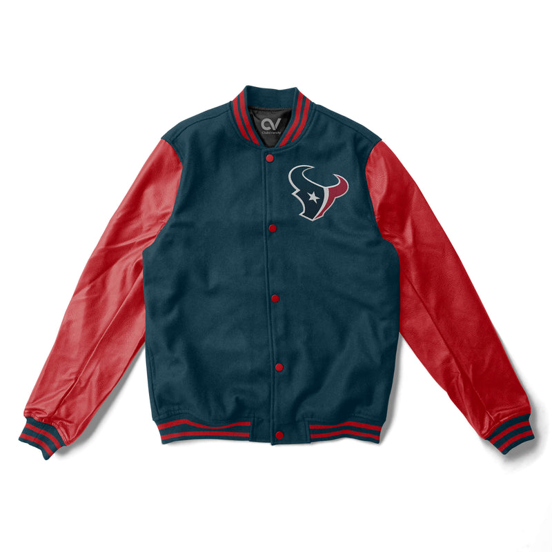 Houston Texans CUSTOM Puffer Down Jacket 