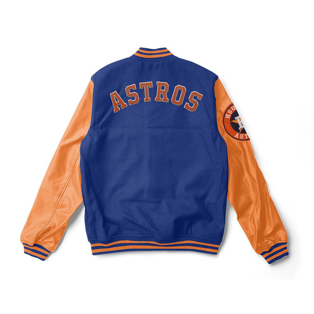 New Era Houston Astros Snap Varsity Jacket 2XL