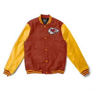 Kansas City Chiefs Varsity Jacket - NFL Letterman Jacket - Clubs Varsity - Clubsvarsity