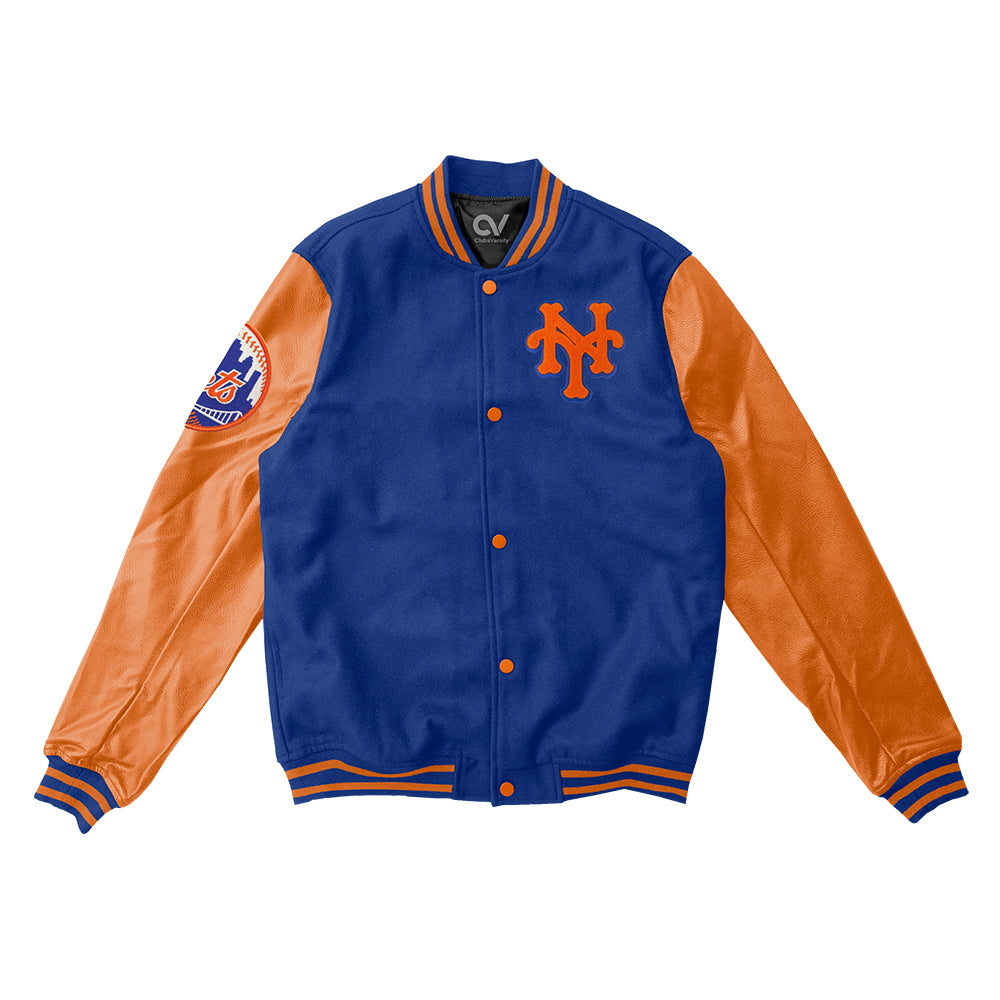 New York Mets MLB Varsity Jacket - MLB Varsity Jacket - Clubs Varsity, 3XS