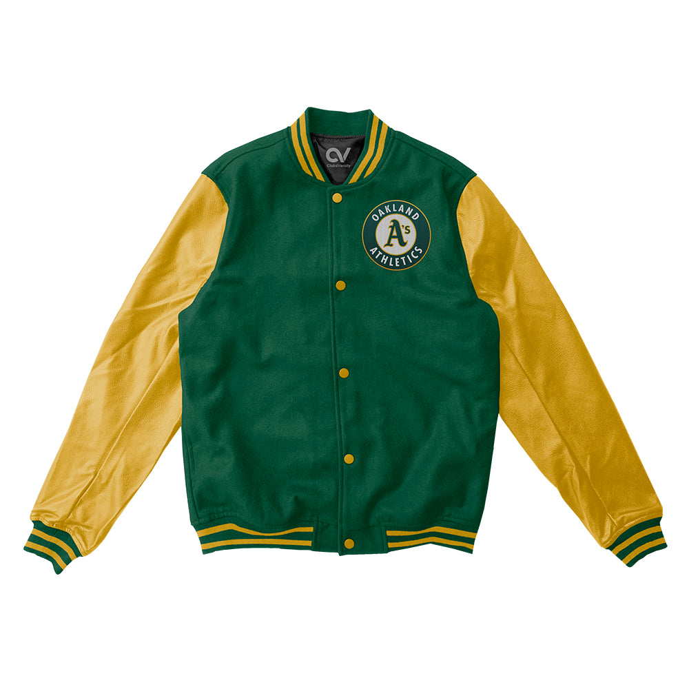 Oakland Athletics Varsity Jacket - MLB Varsity Jacket - Clubs Varsity