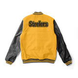 Pittsburgh Steelers Varsity Jacket - NFL Varsity Jacket - Clubs Varsity - Clubsvarsity
