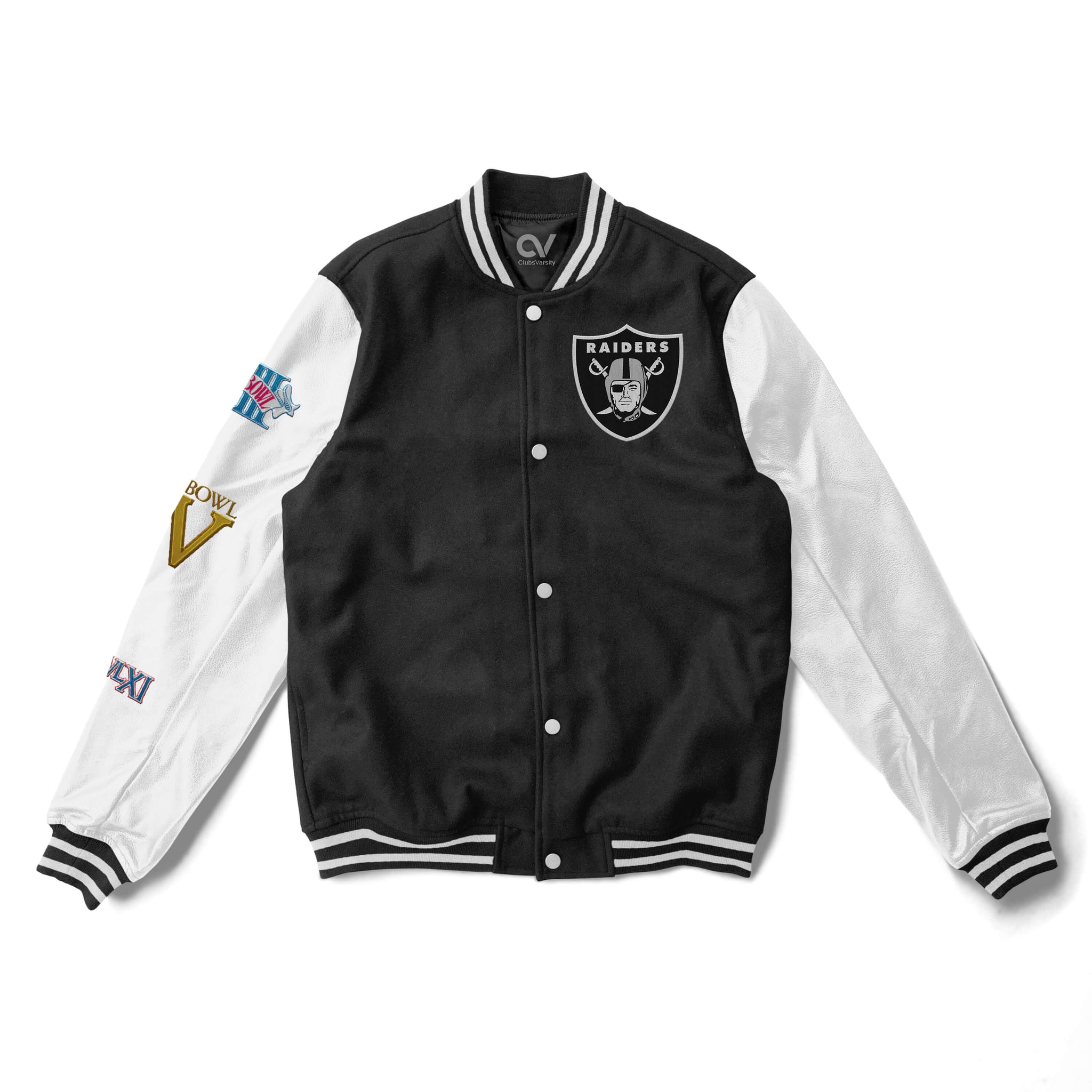 Las Vegas Raiders Varsity Jacket - Champions - NFL Letterman Jacket
