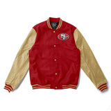 San Francisco 49ers Varsity Jacket - NFL Letterman Jacket - Clubs Varsity - Clubsvarsity