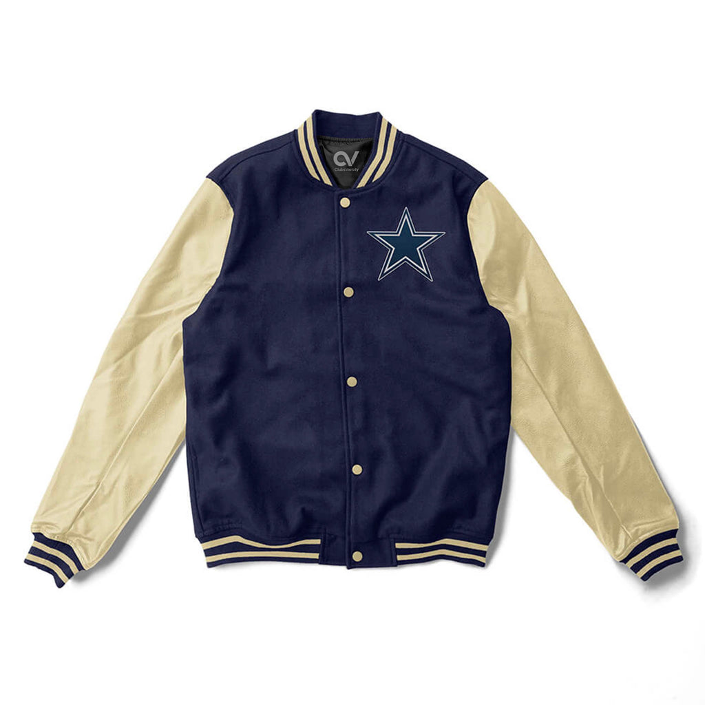 Dallas Cowboys Varsity Jacket - NFL Letterman Jacket - Jack N Hoods